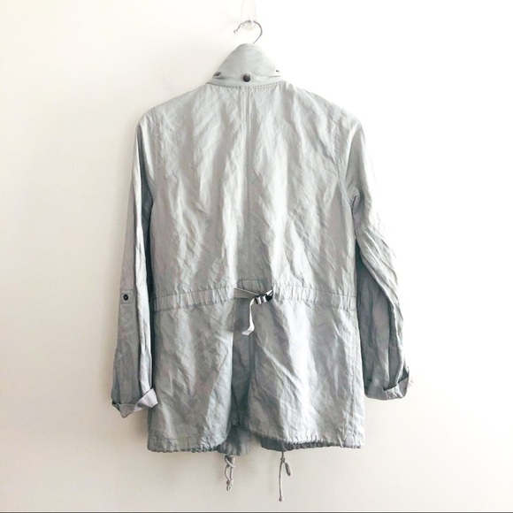 Joie Barker Parka Hooded Military Jacket Size Small - Picture 4 of 14